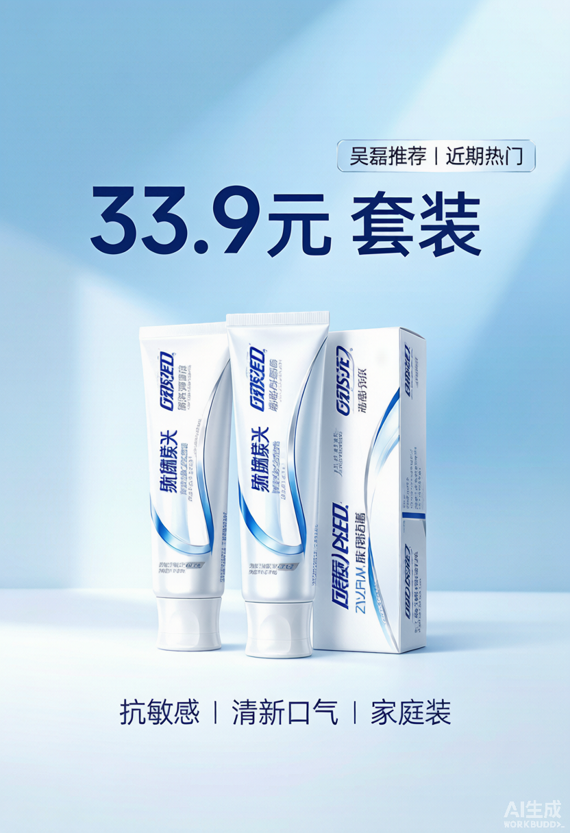 冷酸灵抗敏感牙膏套装