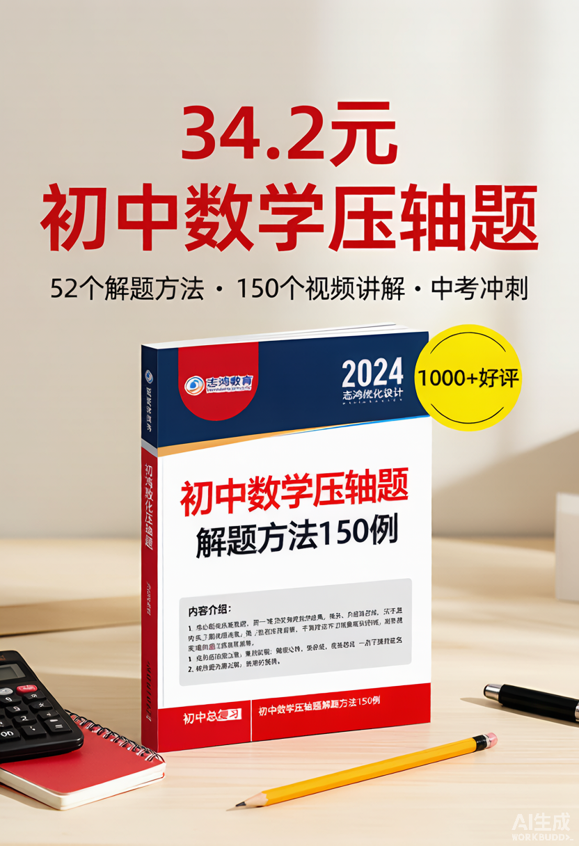 一本2026初中数学压轴题
