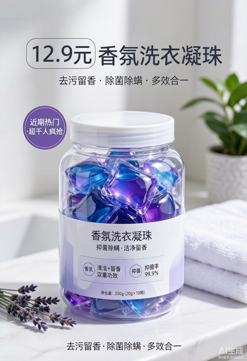 卜纷香氛洗衣凝珠