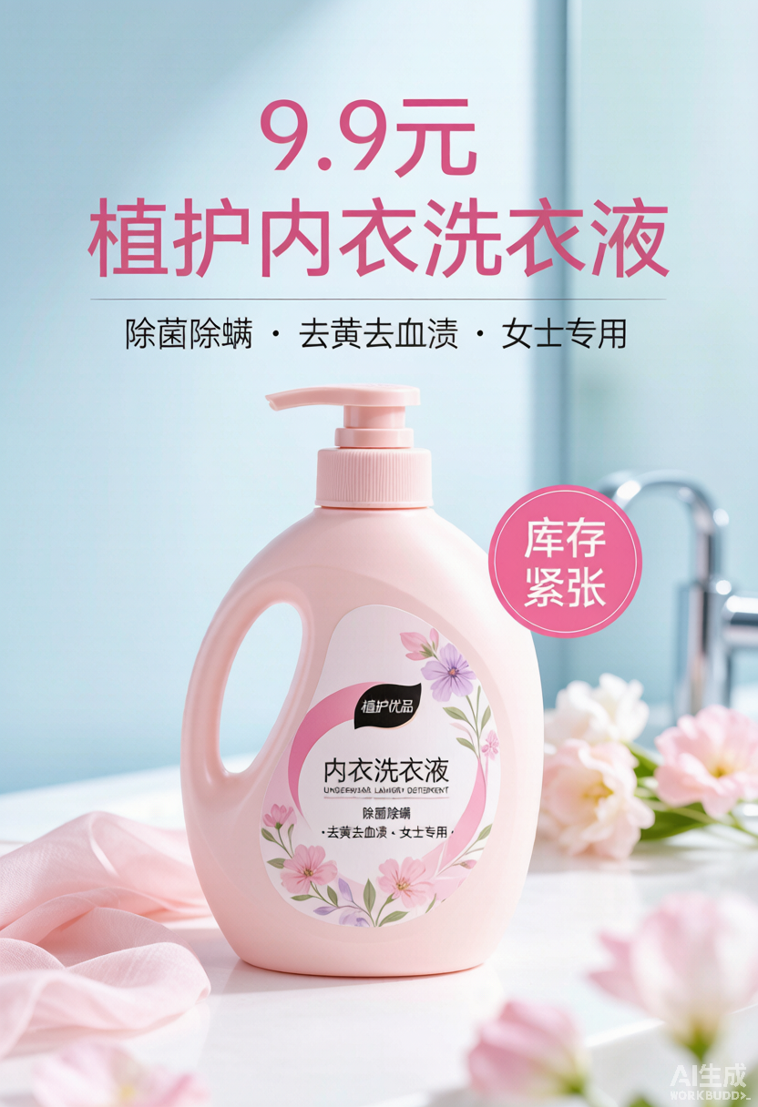 植护内衣内裤洗衣液